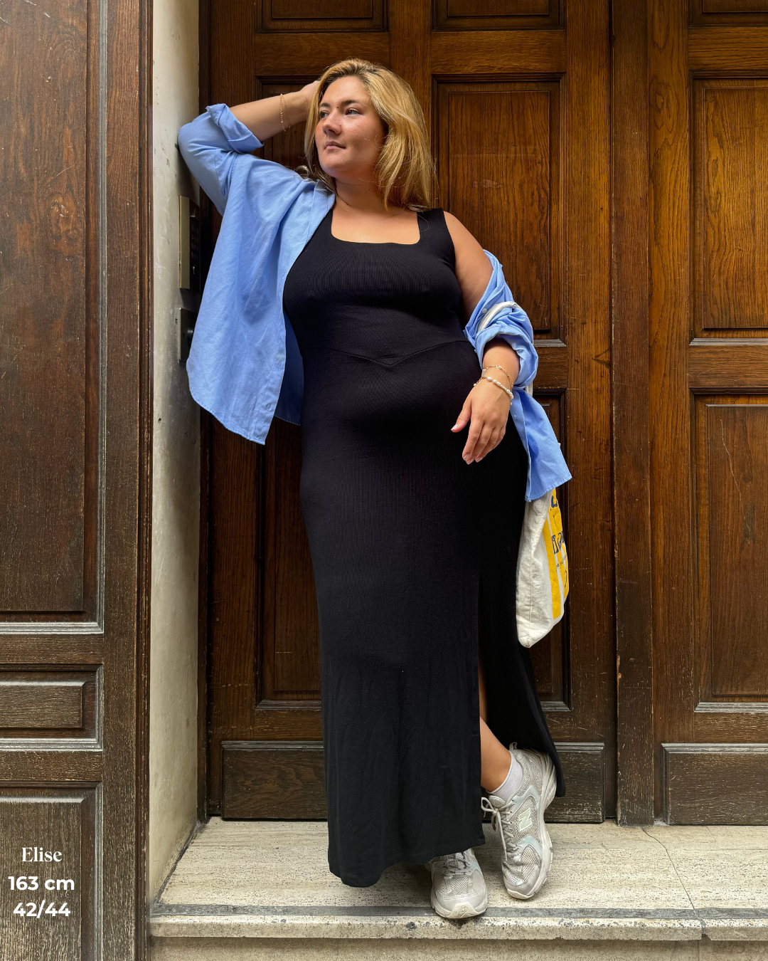 Vetement Femme Petite Taille Robe Noire Robe Longue Pour 1m60 L